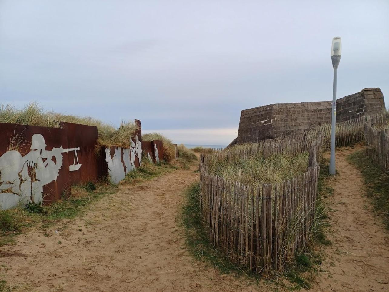 Le 501 F2 De Plain-Pied Avec Terrasse Leilighet Courseulles-sur-Mer Eksteriør bilde